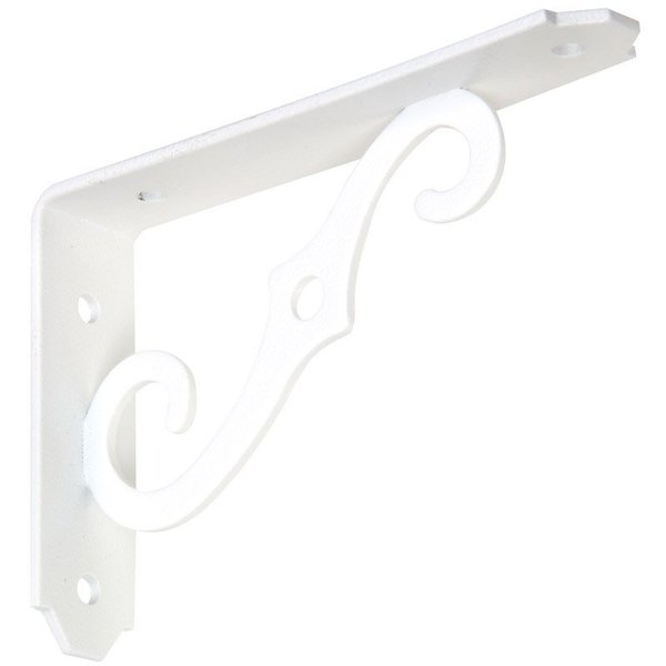 National Hardware Bracket Shlf Ant Wht 5X3-1/2In N229-385